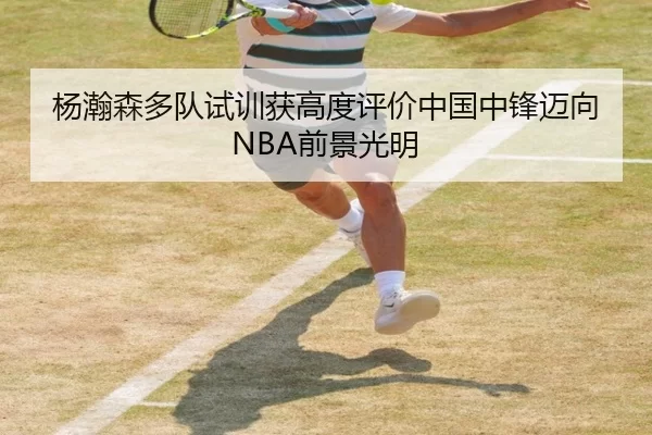杨瀚森多队试训获高度评价中国中锋迈向NBA前景光明